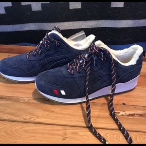 Kith x Moncler x ASICS Sherpa Navy Gel Lyte 3